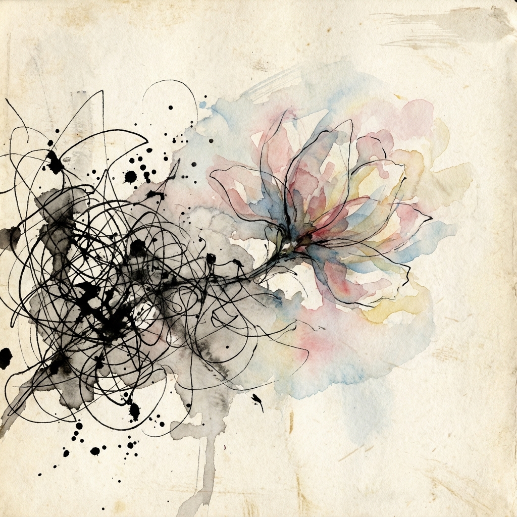 When life looks like scribbles